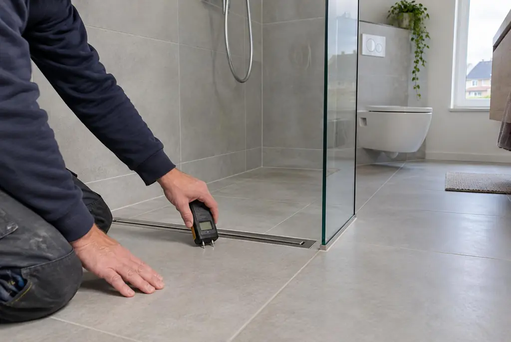 Lekdetectie Amersfoort – badkamer in een nieuwbouwwoning